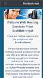Mobile Screenshot of bishboshhost.com